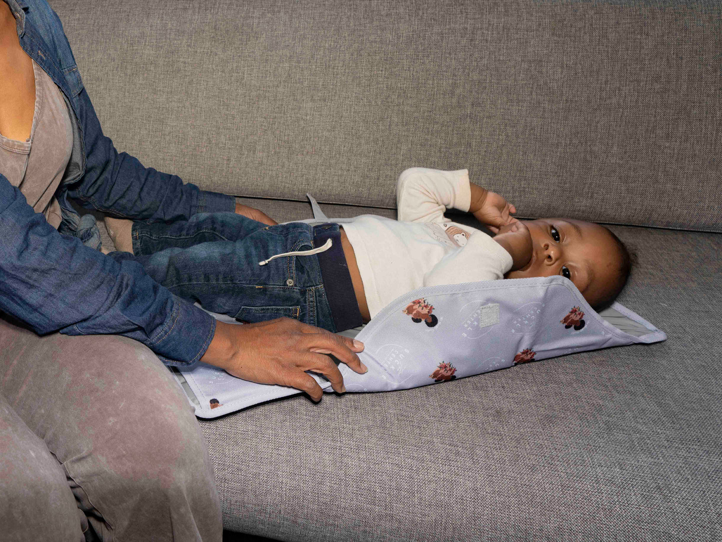 Suckle Center Changing Set | Portable Padded Waterproof Baby Changing Mat